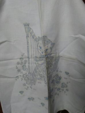 Vogart Stamped Dresser Scarf 17"x43" New