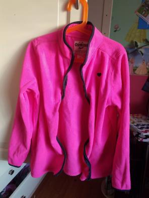 Bright pink sweater