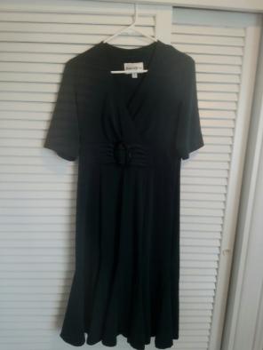 Sz 12 Vintage green Danny & Nicole dress