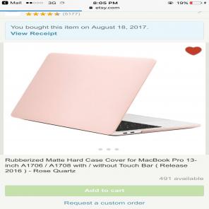 NEW MacBook 13 Inch Laptop Case