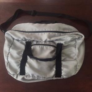 European Light Grey Large Duffle Bag