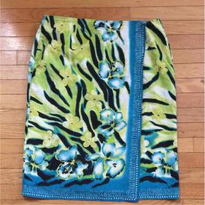 Women's Size XL City Girl Wrap Skirt