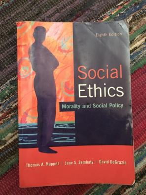 Social Ethics- Morality & Social Policy