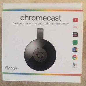 Google Chromecast brand new in grey