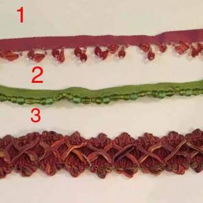 Trim / embroidery / fringe lot #2