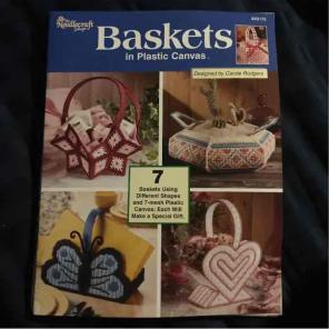 Baskets in Plastic Canvas Leaflet