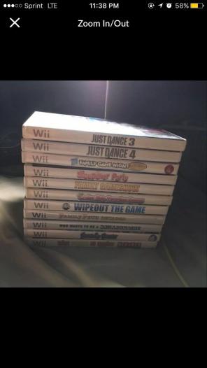 Nintendo Wii Assorted Games