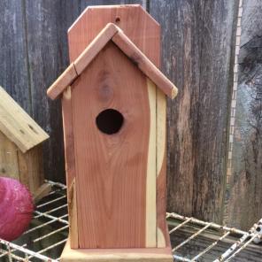Handmade Cedar Bluebird Houses