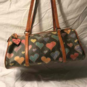 Dooney & Bourke Signature Barrel bag