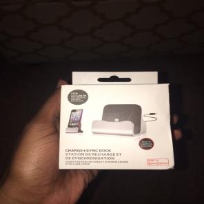 Desktop Charger Stand & Sync Dock Cradle