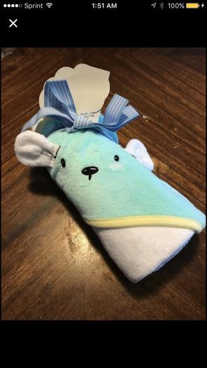 New Childrens Place Infants Hooded Towel