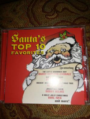SANTA'S TOP 10 Favorites (CD)