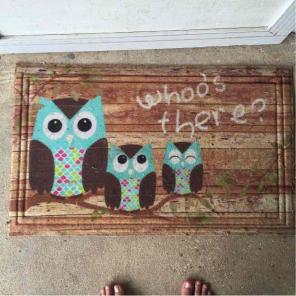 Owl mat