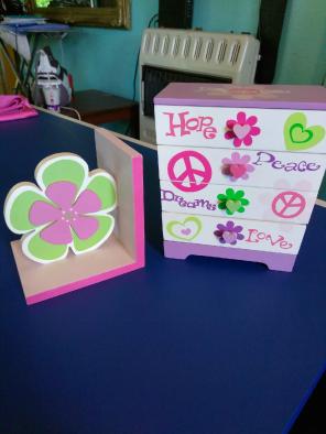 Jewelry Box and book selve holder