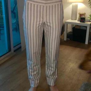 Loft stripped pants