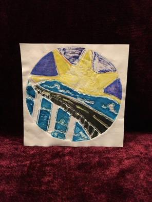 Collagraph Print