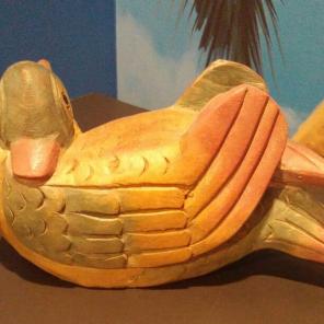 Beautiful hand carved love birds by RA