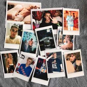 Justin Bieber Polaroid prints