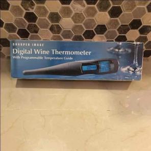 Digital wine thermometer
