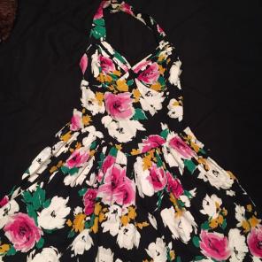 Vintage Floral Dress