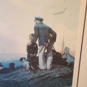 Norman Rockwell lithograph