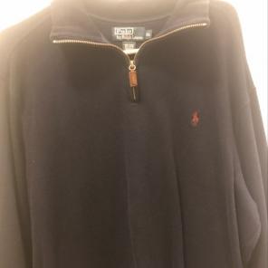 Navy Polo Sweater