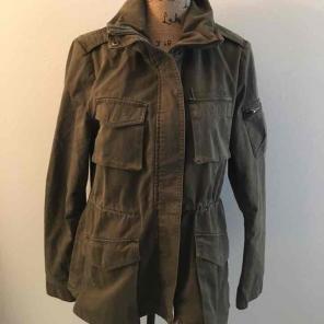 BCBG utility army jacket