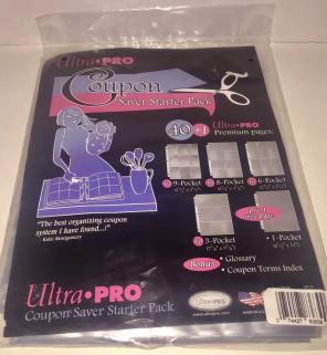Ultra Pro Coupon Saver Starter Pack