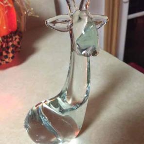 Giraffe Crystal Paper Weight