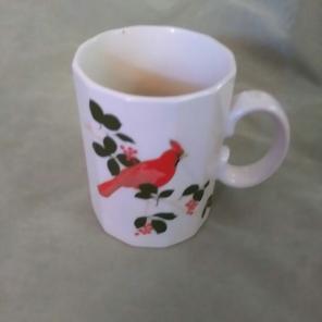 VTG Otagiri Mug Cardinal Bird