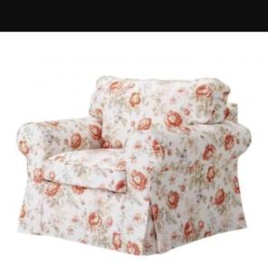 Ikea Ektorp Byvik Floral Print Cover