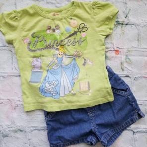 Cinderella Tee & Circo Shorts