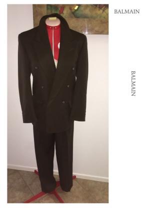 Vintage BALMAIN Suit 36 S