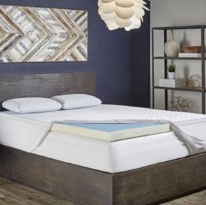 King Memory Foam/chill Mattress Topper