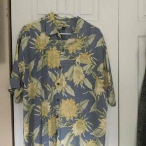 Tommy Bahama silk men's shirt
