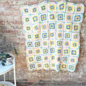 Vintage kids blanket