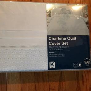 NIP Charlene Quilt Cover Set
