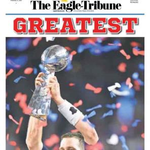 Patriots Super Bowl Champions Tom Brady