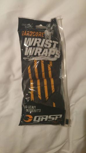 Gasp Hardcore Wrist Wraps NWT!