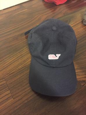 Blue and Pink Vineyard Vines Hat