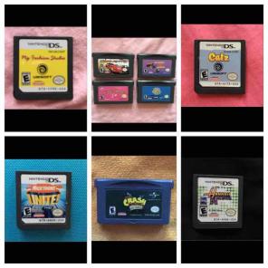 Nintendo DS Games +2 Game Cases!