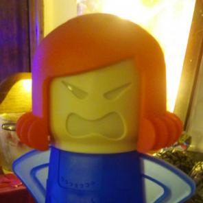 Angry Mama microwave cleaner