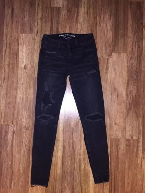 Black American Eagle Jeggings