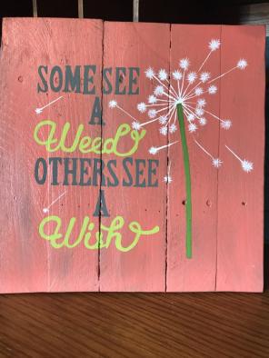 Custom Pallet Sign