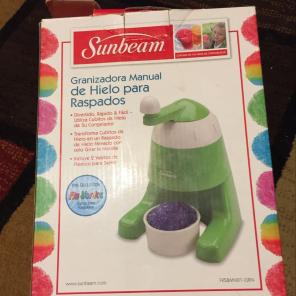 Sunbeam Snow Cone Maker