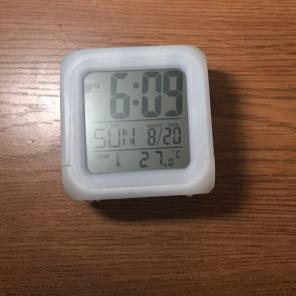 Light Up Alarm Clock
