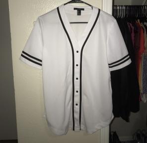 White Baseball Jersey