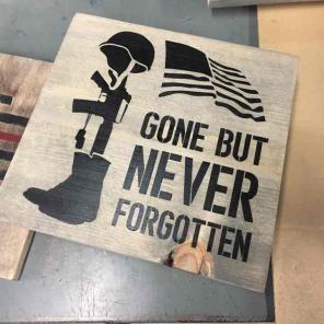 Fallen warrior tribute