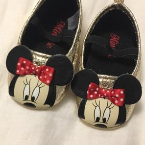 NEW Minnie Mouse Disney Crib Shoes Flats