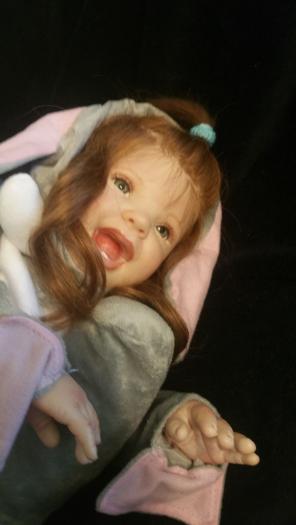 Reborn toddler girl 24 inches lifelike